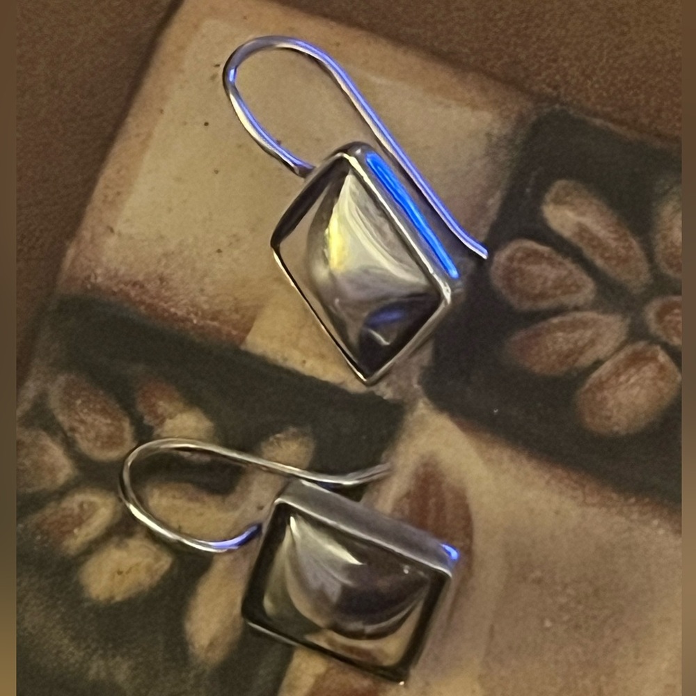 Silpada Square Chic Drop Earrings - Picture 7 of 8